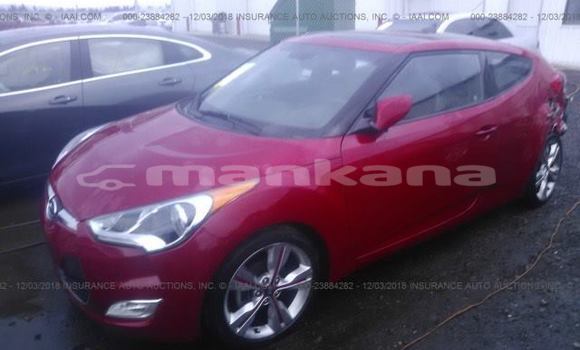Buy Used Hyundai Veloster Red Car in Tbilisi in Tbilisi