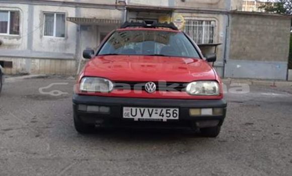 Buy Used Volkswagen Golf Red Car in Tbilisi in Tbilisi
