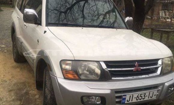 Buy Used Mitsubishi Montero White Car in Tbilisi in Tbilisi