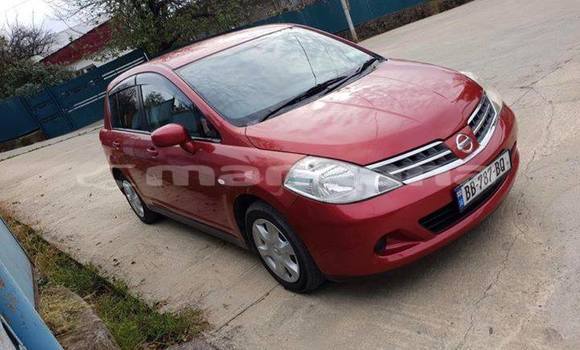 Buy Used Nissan Tiida Red Car in Kutaisi in Imereti