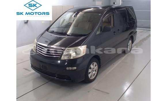 Buy Import Toyota Alphard Black Car in Import - Dubai in Abhasia