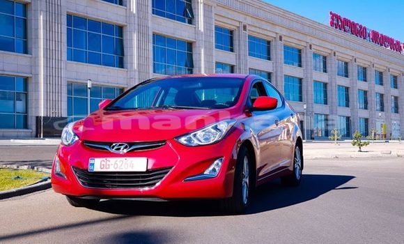 Buy Used Hyundai Elantra Red Car in Tbilisi in Tbilisi