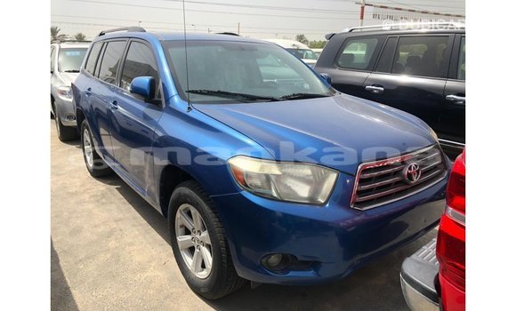 Buy Import Toyota Highlander Blue Car in Import - Dubai in Abhasia Buy Import Toyota Highlander Blue Car in Import - Dubai in Abhasia