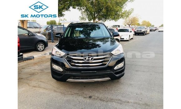 Buy Import Hyundai Santa Fe Black Car in Import - Dubai in Abhasia