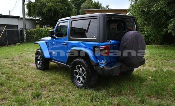 Buy Used Jeep Wrangler Blue Car in Tbilisi in Tbilisi Buy Used Jeep Wrangler Blue Car in Tbilisi in Tbilisi