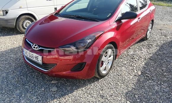 Buy Used Hyundai Elantra Red Car in Kutaisi in Imereti