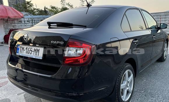 Buy Used Skoda Rapid Black Car in Ambrolauri in Racha