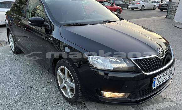 Buy Used Skoda Rapid Black Car in Ambrolauri in Racha Buy Used Skoda Rapid Black Car in Ambrolauri in Racha