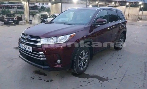 Buy Used Toyota Highlander Red Car in Cageri in Racha Buy Used Toyota Highlander Red Car in Cageri in Racha