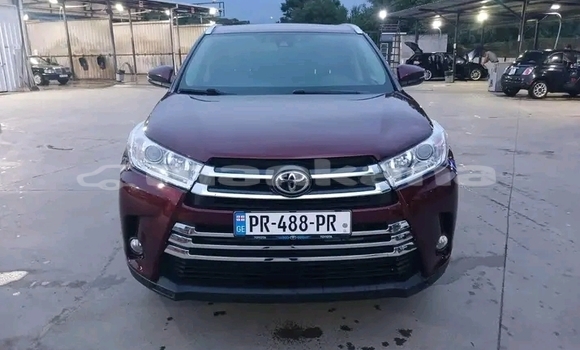 Buy Used Toyota Highlander Red Car in Cageri in Racha Buy Used Toyota Highlander Red Car in Cageri in Racha