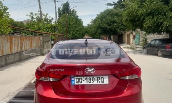 Buy Used Hyundai Elantra Red Car in Ambrolauri in Racha Buy Used Hyundai Elantra Red Car in Ambrolauri in Racha
