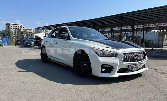 Buy Used Infiniti Q50 White Car in Tbilisi in Tbilisi