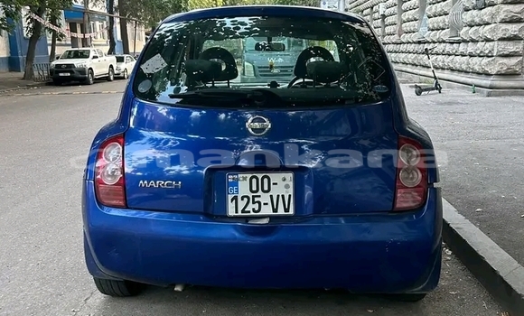 Buy Used Nissan March Blue Car in Kvareli in Kaheti Buy Used Nissan March Blue Car in Kvareli in Kaheti