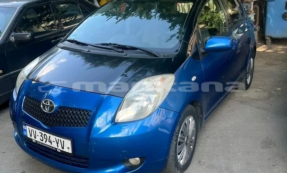 Buy Used Toyota Yaris Blue Car in Bagdadi in Imereti Buy Used Toyota Yaris Blue Car in Bagdadi in Imereti