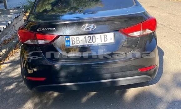 Buy Used Hyundai Elantra Black Car in Gulripshi in Abhasia Buy Used Hyundai Elantra Black Car in Gulripshi in Abhasia