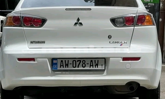 Buy Used Mitsubishi Lancer White Car in Batumi in Ajaria