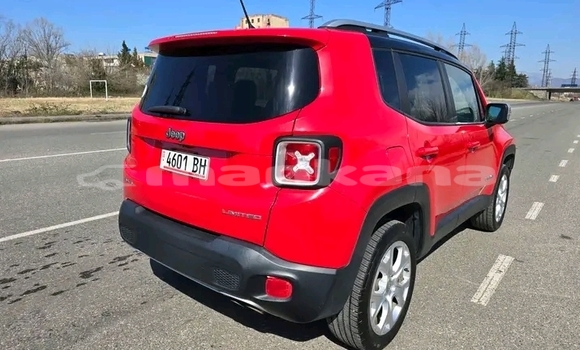 Buy Used Jeep Renegade Red Car in Batumi in Ajaria