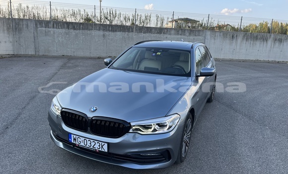 Buy Used BMW 5–Series Silver Car in Tbilisi in Tbilisi