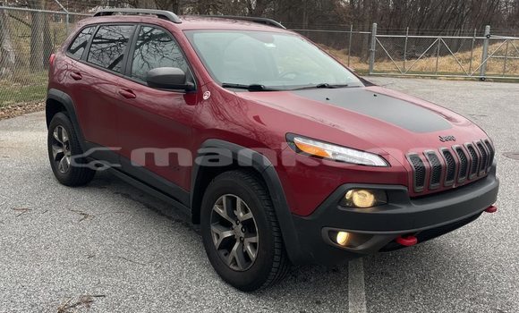 Buy Used Jeep Cherokee Red Car in Tbilisi in Tbilisi