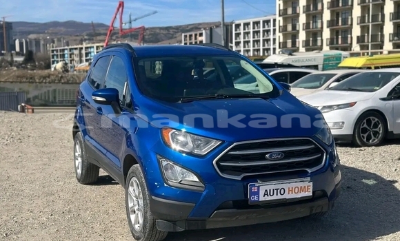 Buy Used Ford EcoSport Blue Car in Ambrolauri in Racha Buy Used Ford EcoSport Blue Car in Ambrolauri in Racha