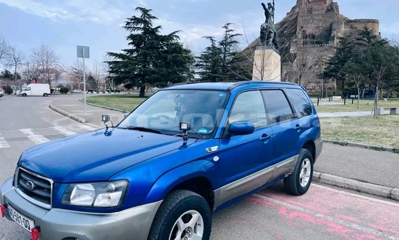 Buy Used Subaru Forester Blue Car in Bihvinta in Abhasia Buy Used Subaru Forester Blue Car in Bihvinta in Abhasia