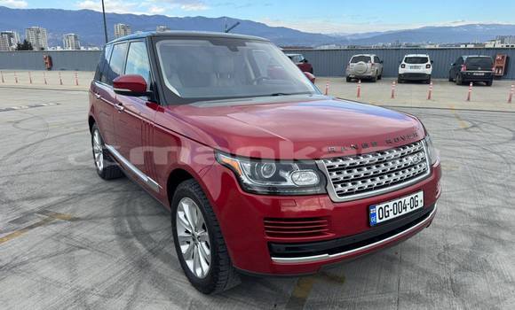 Buy Used Land Rover Range Rover Red Car in Tbilisi in Tbilisi