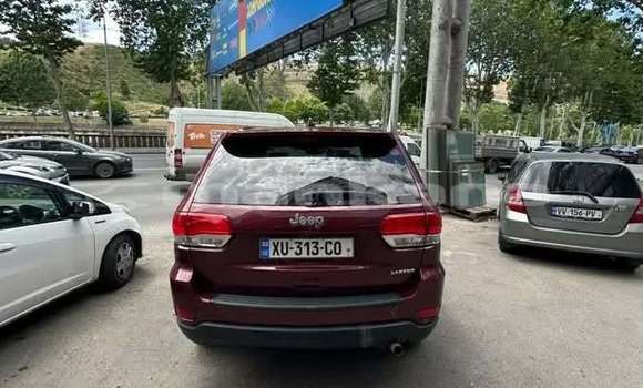 Buy Used Jeep Grand Cherokee Red Car in Tbilisi in Tbilisi