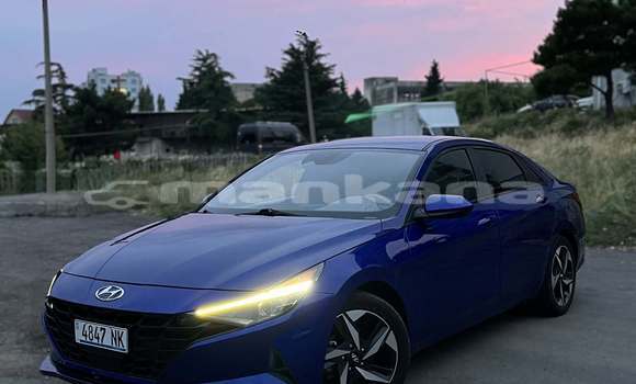 Buy Used Hyundai Elantra Blue Car in Tbilisi in Tbilisi Buy Used Hyundai Elantra Blue Car in Tbilisi in Tbilisi