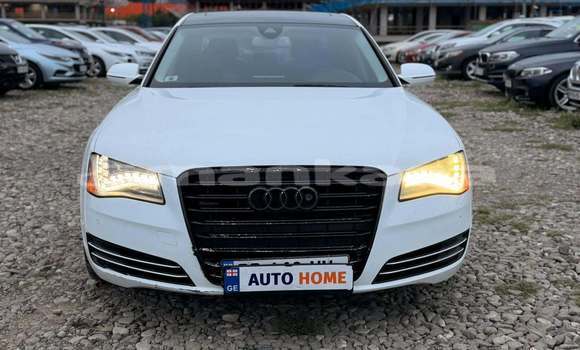 Buy Used Audi A8 White Car in Tbilisi in Tbilisi