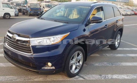Buy Import Toyota Highlander Blue Car in Import - Dubai in Abhasia Buy Import Toyota Highlander Blue Car in Import - Dubai in Abhasia
